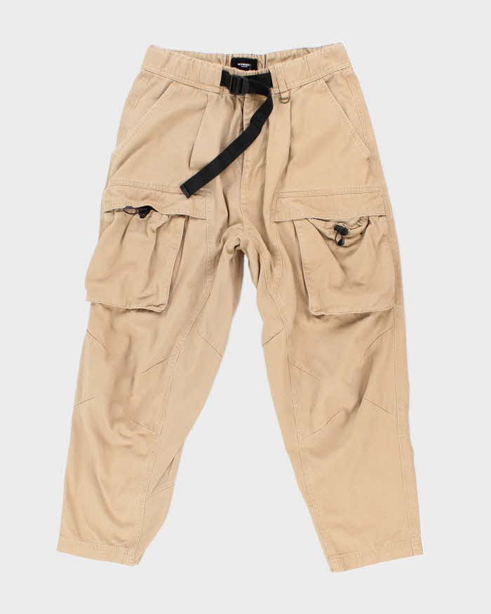 Homme+ Vancouver Baggy Tapered Cargo Trousers - W30 L25
