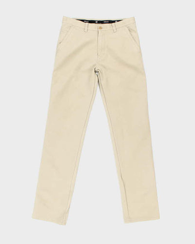 Vintage Versace Straight Leg Beige Chinos - W32 L33