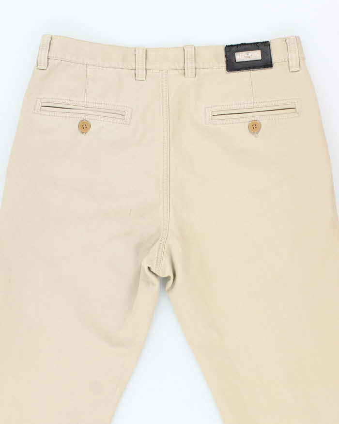 Vintage Versace Straight Leg Beige Chinos - W32 L33