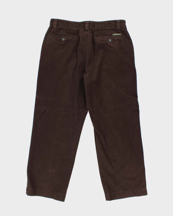 Vintage 2000's Eddie Bauer Heavyweight Relaxed Fit Trousers - W34 L28
