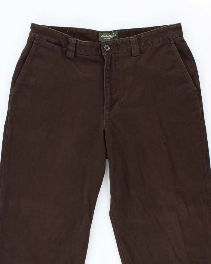 Vintage 2000's Eddie Bauer Heavyweight Relaxed Fit Trousers - W34 L28