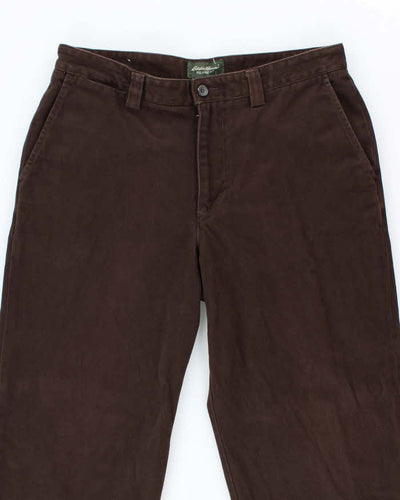 Vintage 2000's Eddie Bauer Heavyweight Relaxed Fit Trousers - W34 L28
