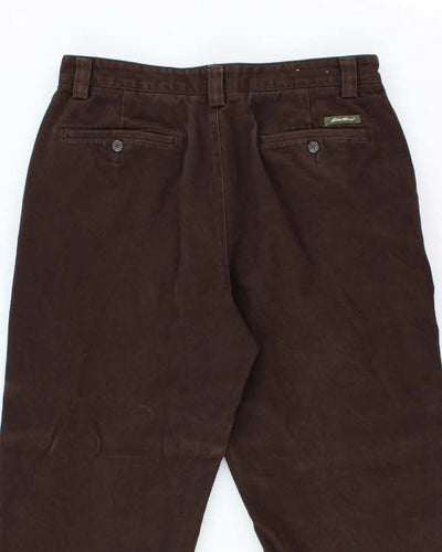 Vintage 2000's Eddie Bauer Heavyweight Relaxed Fit Trousers - W34 L28