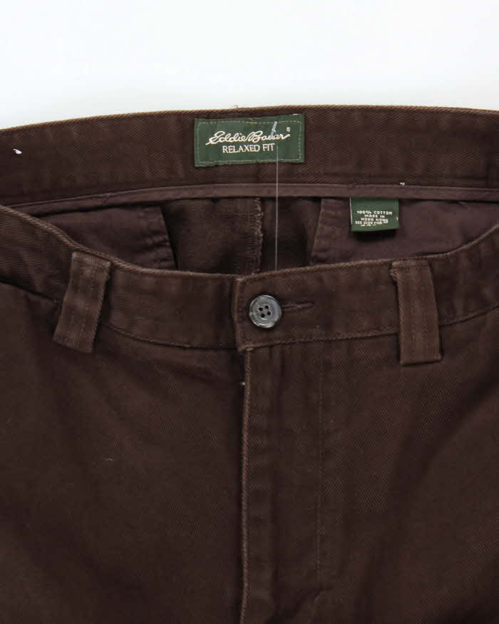 Vintage 2000's Eddie Bauer Heavyweight Relaxed Fit Trousers - W34 L28