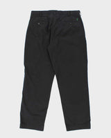 Vintage 2000's Ralph Lauren Black Relaxed Fit Trousers - W34 L30