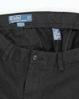 Vintage 2000's Ralph Lauren Black Relaxed Fit Trousers - W34 L30