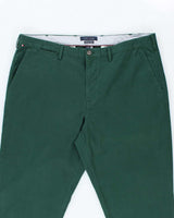 Vintage 2000's Tommy Hilfiger Relaxed Fit Green Trousers - W38 L34
