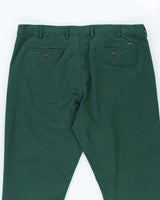 Vintage 2000's Tommy Hilfiger Relaxed Fit Green Trousers - W38 L34