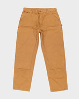 Vintage Carhartt Heavyweight Brown Double Knee Carpenter Trousers - W38 L34