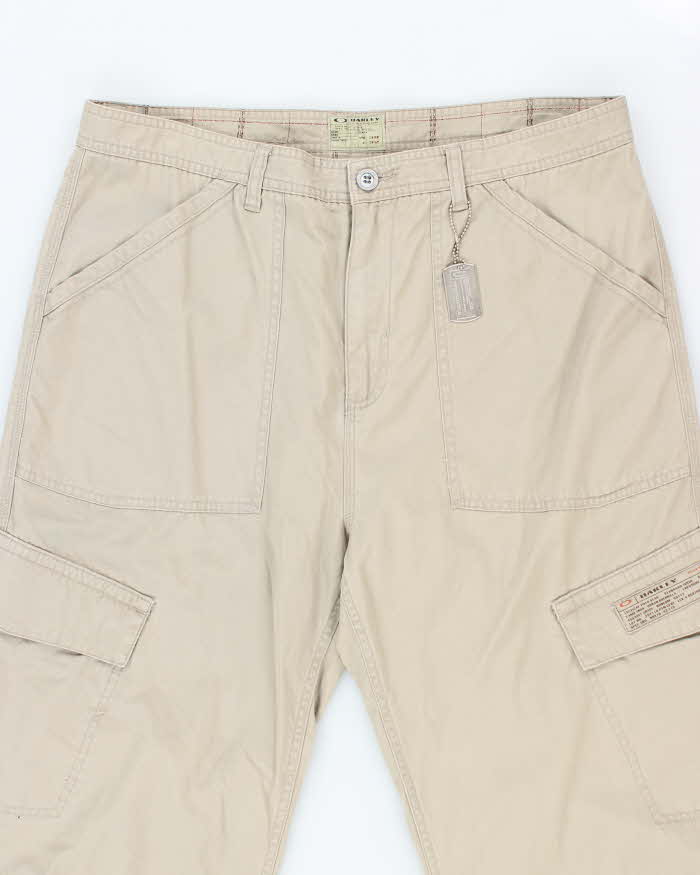 Vintage Y2K Oakley Software Wide Leg Cargo Trousers - W36 L31