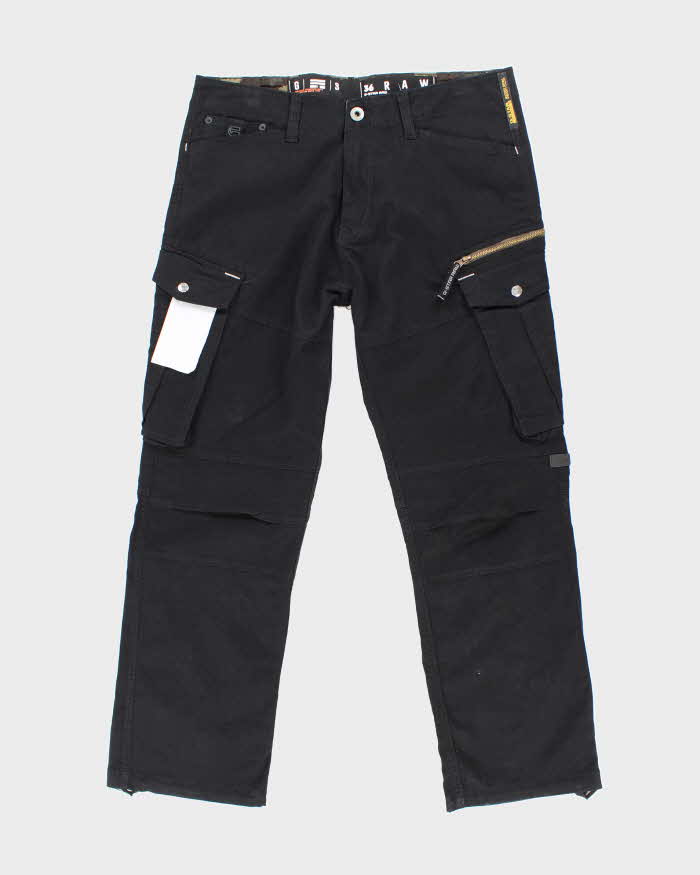 Vintage Y2K G-Star Raw Multi Pocketed Cargo Trousers - W36 L28