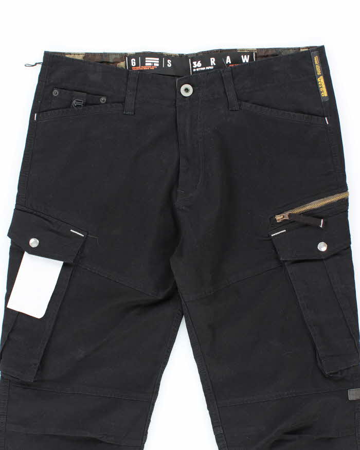 Vintage Y2K G-Star Raw Multi Pocketed Cargo Trousers - W36 L28