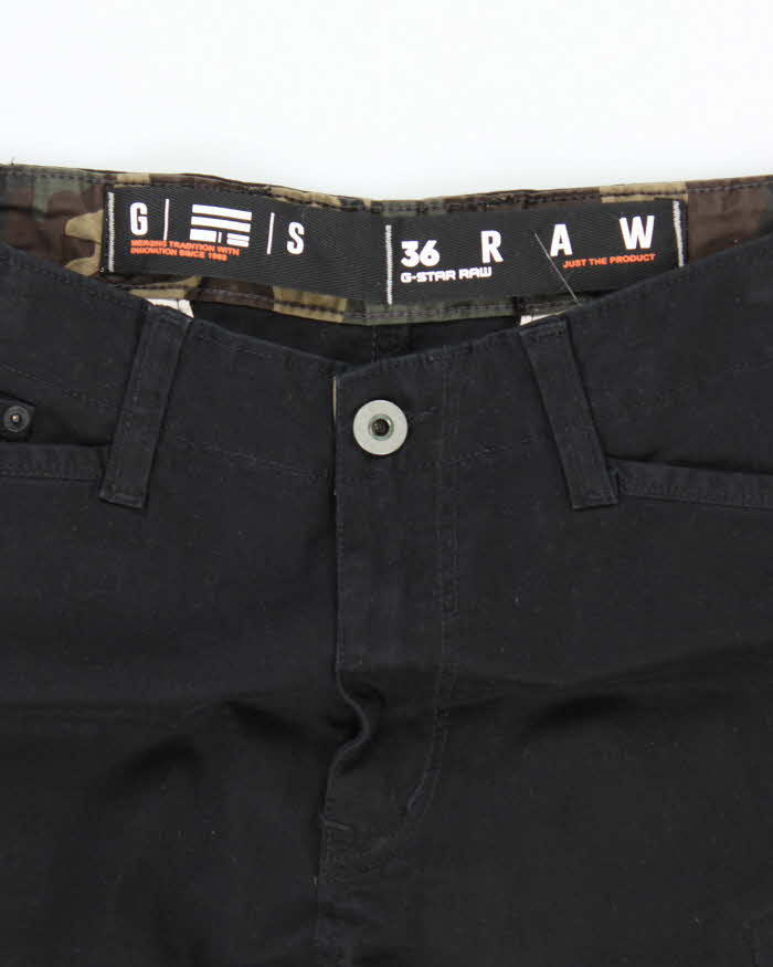 Vintage Y2K G-Star Raw Multi Pocketed Cargo Trousers - W36 L28