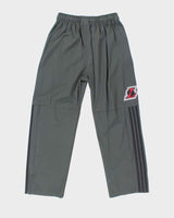 Vintage Y2K Adidas Three Stripe NBA Embroidered Tracksuit Bottoms - L