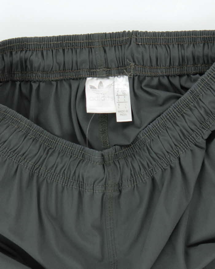 Vintage Y2K Adidas Three Stripe NBA Embroidered Tracksuit Bottoms - L