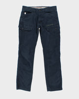 G-Star Raw Navy Cargo Trousers - W32 L31