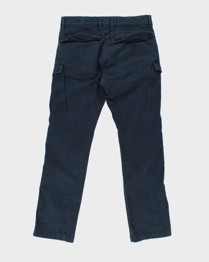 G-Star Raw Navy Cargo Trousers - W32 L31
