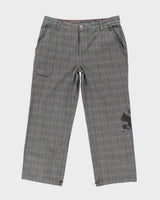 DKNY Distressed Check Trousers - W38 L30