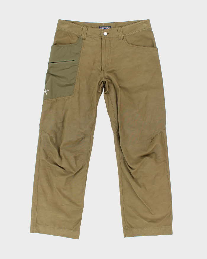 Vintage 00s Arct'teryx Green Utility Trousers - W33 L29