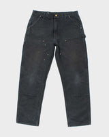 Vintage 90s Carhartt Double Knee Carpenter Workwear Trousers - W36 L33
