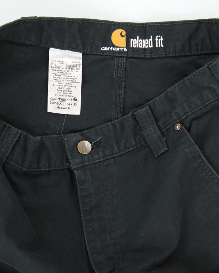 00s Carhartt Double Knee Workwear Cargo Trousers - W34 L30