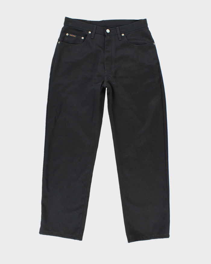 Calvin Klein Straight Leg Trousers - W30 L29