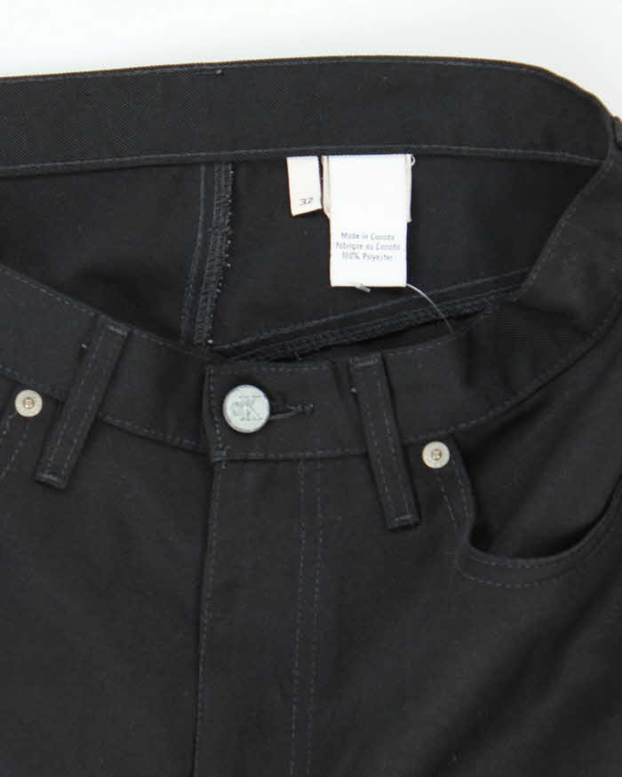 Calvin Klein Straight Leg Trousers - W30 L29