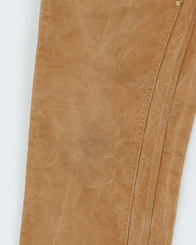 Vintage 00s Carhartt B01 Double Duck Loose Straight Workwear Trousers - W34 L31
