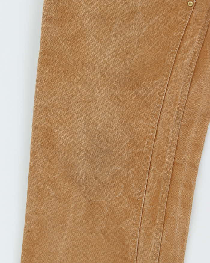 Vintage 00s Carhartt B01 Double Duck Loose Straight Workwear Trousers - W34 L31