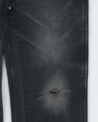 Vintage 00s Carhartt B01 Double Duck Loose Straight  Distressed Workwear Trousers - W36 L32