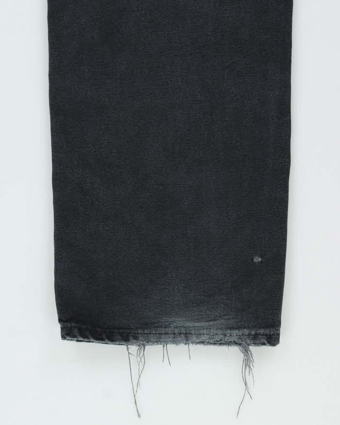 Vintage 00s Carhartt B01 Double Duck Loose Straight  Distressed Workwear Trousers - W36 L32