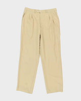 Vintage 1990s Givenchy Gentleman Wide Straight Fit Trousers - W34 L32