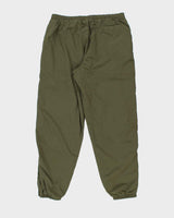 Vintage 1990s Khaki Nike Loose Fit Tracksuit Bottoms - W36 L32