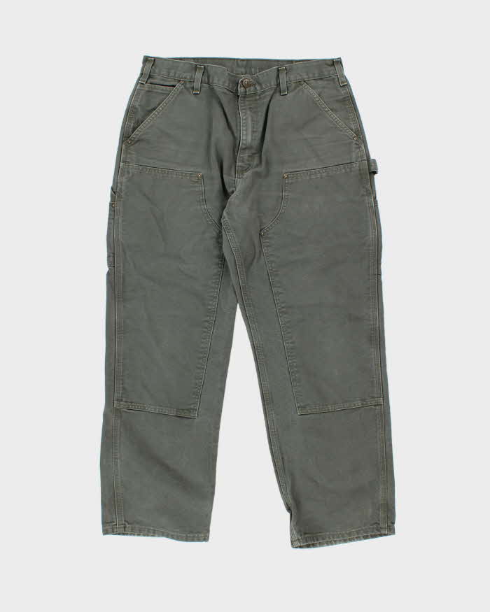 Vintage Carhartt Duck Double Front Loose Fit Workwear Trousers - W36 L30