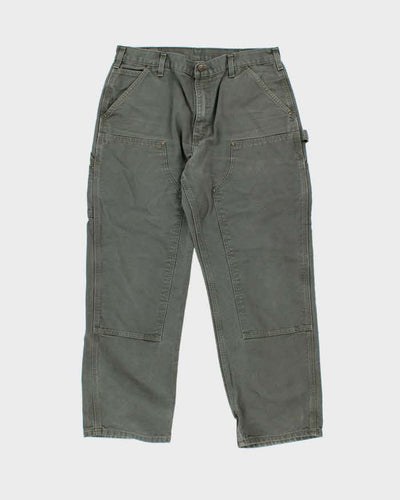 Vintage Carhartt Duck Double Front Loose Fit Workwear Trousers - W36 L30