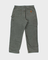 Vintage Carhartt Duck Double Front Loose Fit Workwear Trousers - W36 L30