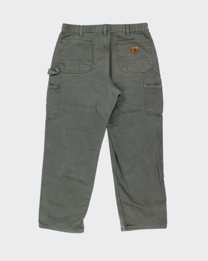 Vintage Carhartt Duck Double Front Loose Fit Workwear Trousers - W36 L30