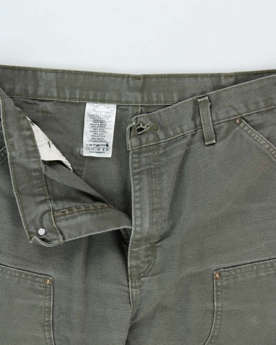Vintage Carhartt Duck Double Front Loose Fit Workwear Trousers - W36 L30