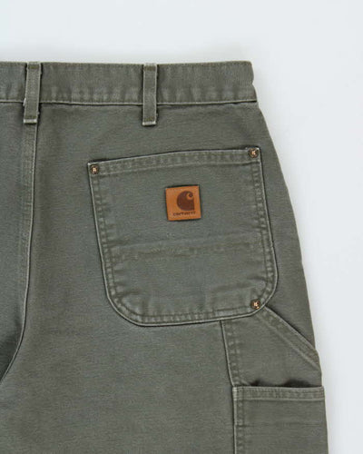 Vintage Carhartt Duck Double Front Loose Fit Workwear Trousers - W36 L30