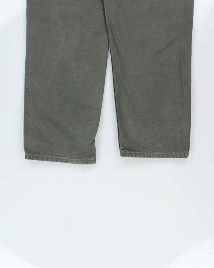 Vintage Carhartt Duck Double Front Loose Fit Workwear Trousers - W36 L30