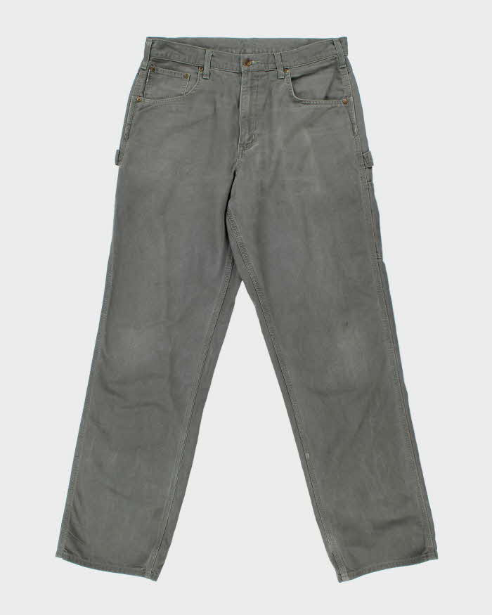 Vintage Carhartt B159 Loose Fit Carpenters Cargo Trousers - W34 L34