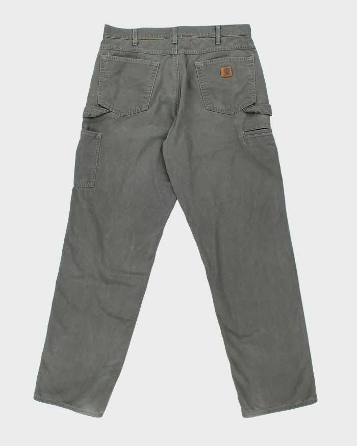 Vintage Carhartt B159 Loose Fit Carpenters Cargo Trousers - W34 L34