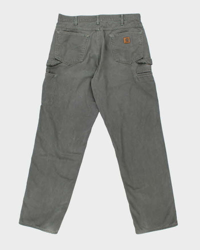 Vintage Carhartt B159 Loose Fit Carpenters Cargo Trousers - W34 L34
