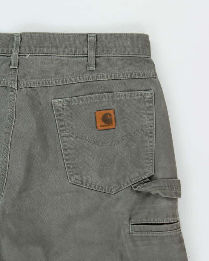 Vintage Carhartt B159 Loose Fit Carpenters Cargo Trousers - W34 L34