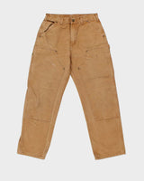Vintage Carhartt Duck Double Front Carpenter Workwear Trousers - W32 L31