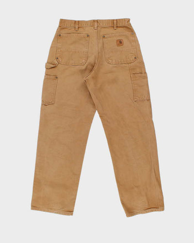 Vintage Carhartt Duck Double Front Carpenter Workwear Trousers - W32 L31
