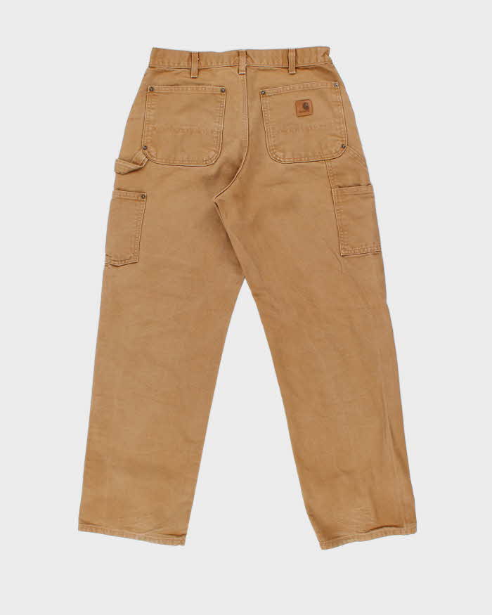 Vintage Carhartt Duck Double Front Carpenter Workwear Trousers - W32 L31