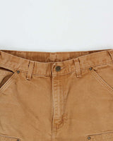 Vintage Carhartt Duck Double Front Carpenter Workwear Trousers - W32 L31