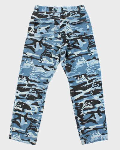 Vintage Y2K 00s XLARGE Camouflage Straight Leg Combat Trousers - W30 L28