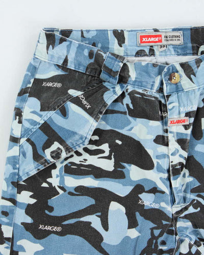 Vintage Y2K 00s XLARGE Camouflage Straight Leg Combat Trousers - W30 L28